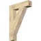 Ekena Millwork Traditional Block Rough Sawn Bracket, Douglas Fir, 6"W x 28"D x 40"H BKT06X28X40TRA05RDF - alternate 1
